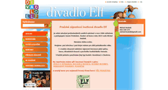 Desktop Screenshot of divadloelf.cz